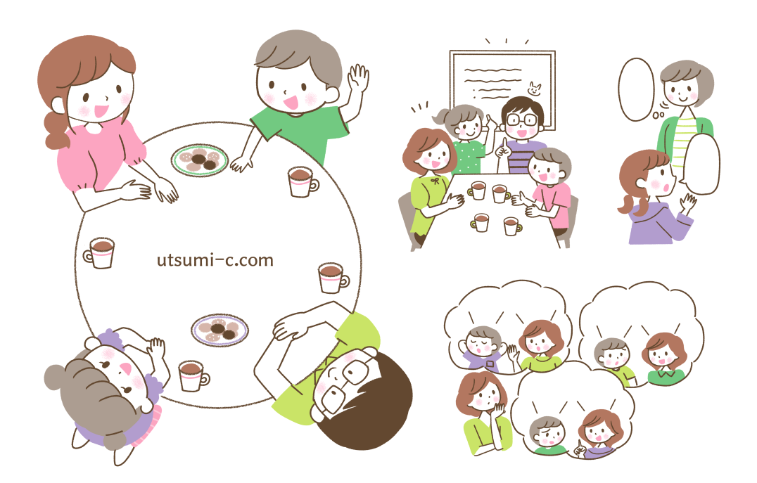 ファミリーイラスト